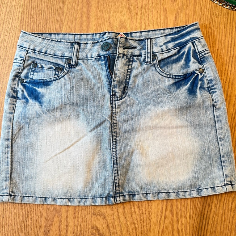 Folded & Hung Denim Blue Women's Skirt